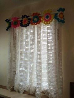 decorar la pared con crochet 9