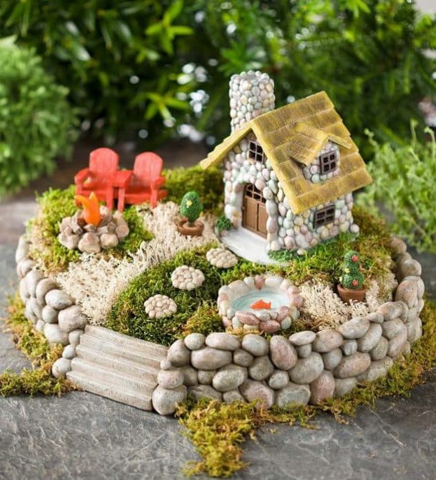 decorar tu jardin con piedras 13