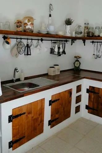 disenos de cocinas rusticas 1