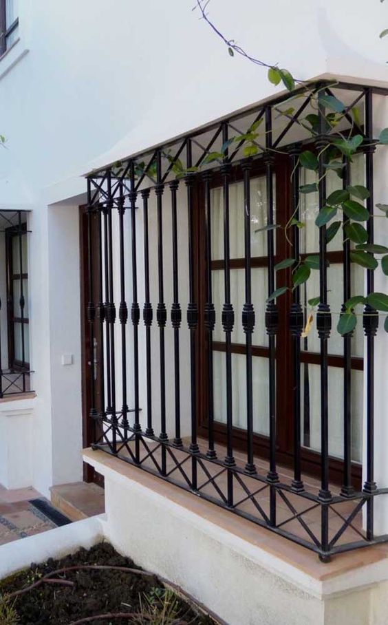 disenos de rejas para puertas y ventanas 9