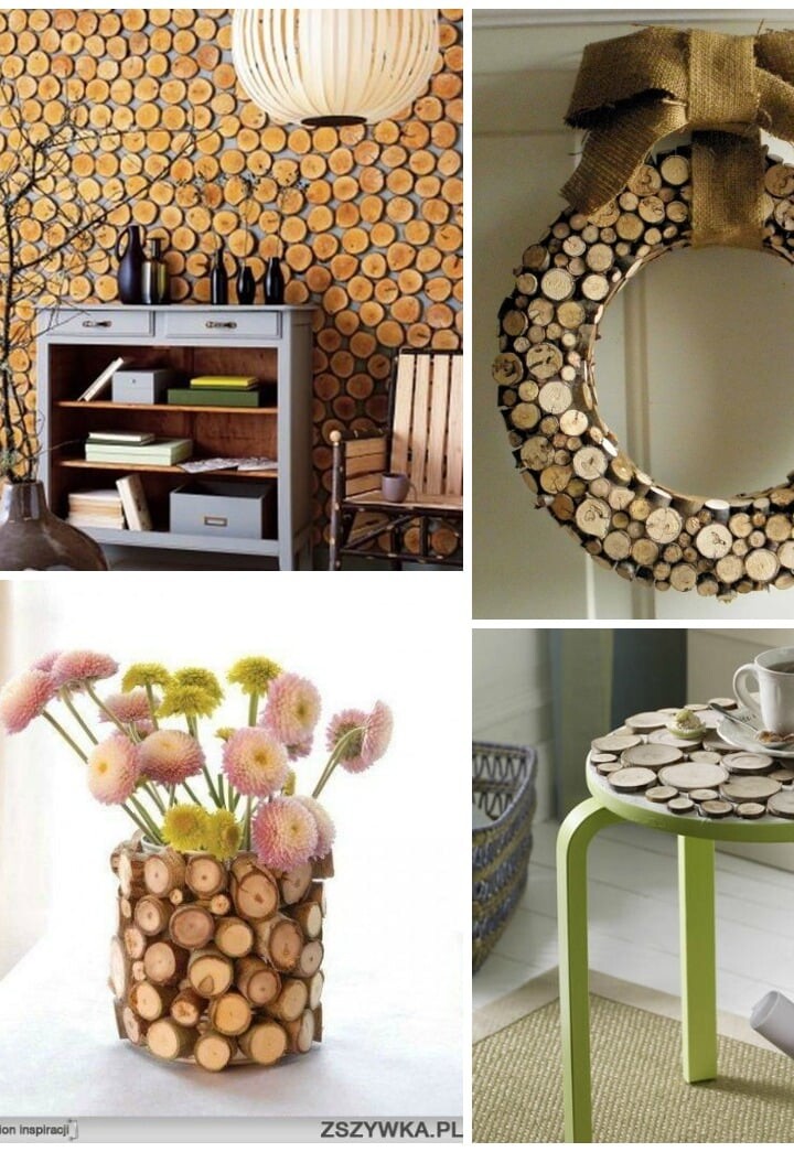 15+ Ideas Decorativas y Útiles para Hacer con Rodajas de Madera