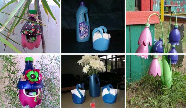 diy reciclar botellas de plastico