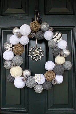 diy una maravillosa corona de navidad 1