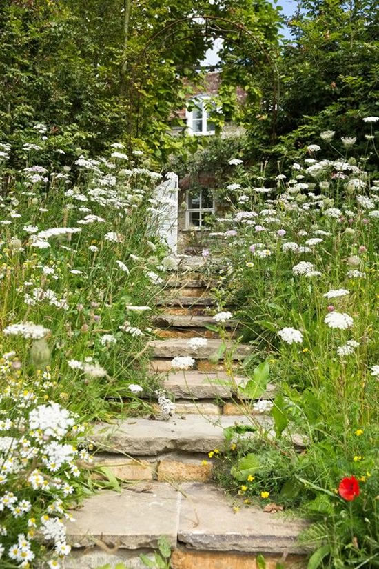 escaleras con piedras para decoracion de jardin 1