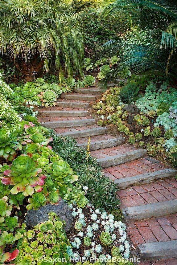 escaleras con piedras para decoracion de jardin 7