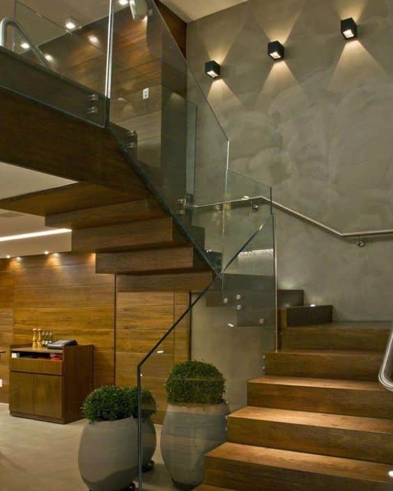 escaleras de madera para interiores 1