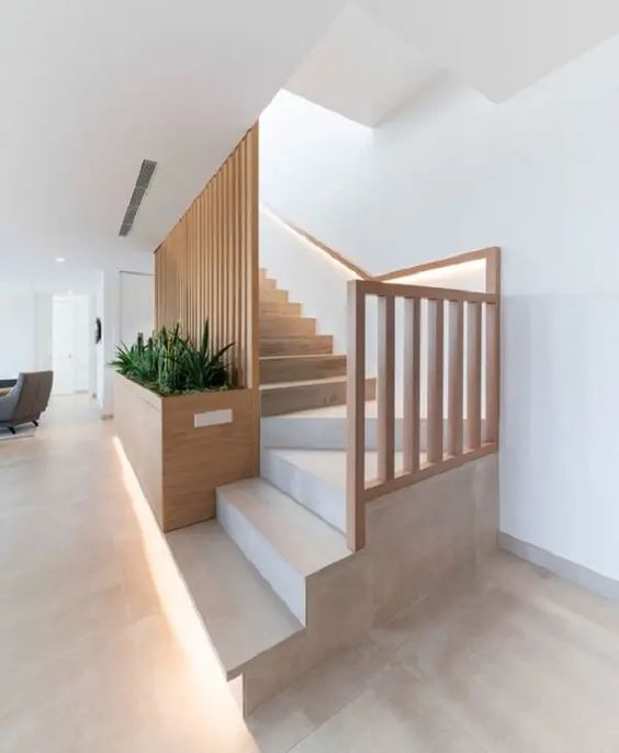 escaleras de madera para interiores 4