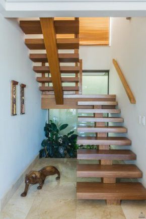 escaleras de madera para interiores 9