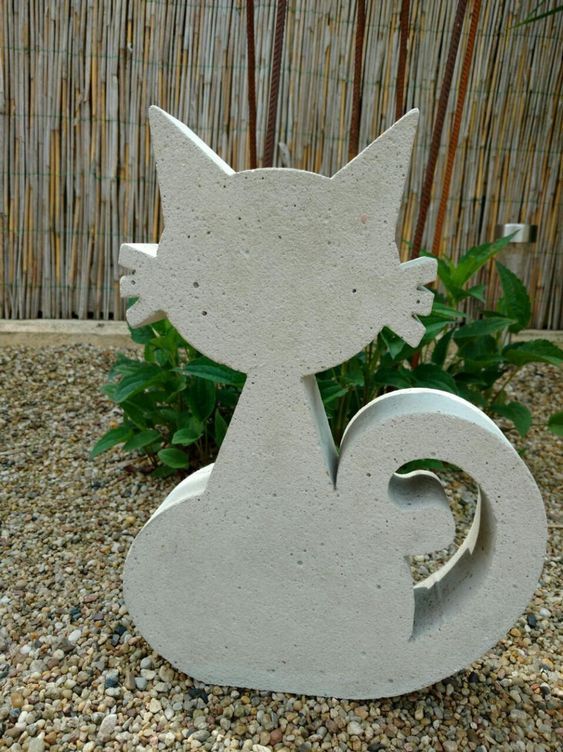 figuras de cemento para decorar el jardin 4
