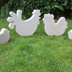 figuras de cemento para decorar el jardin 5