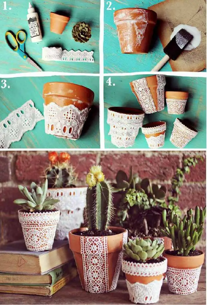 formas geniales de decorar tus macetas 6