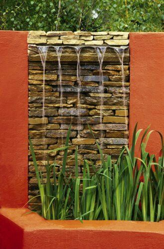 fuente de pared para decorar tu jardin 10