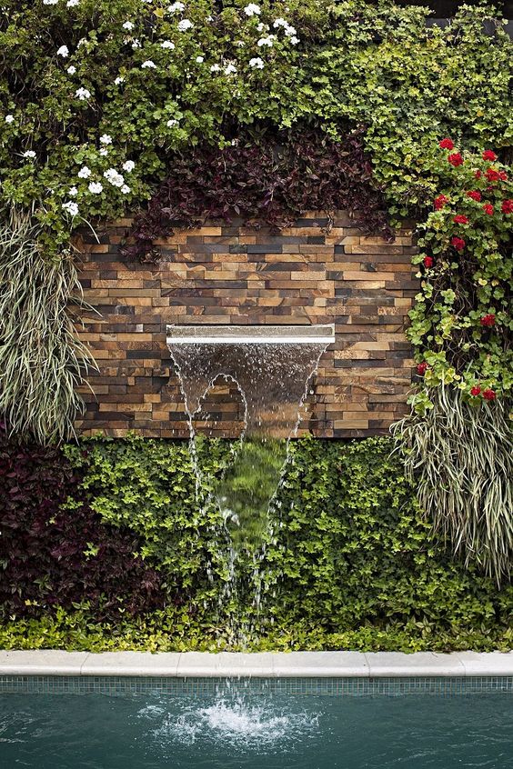 fuente de pared para decorar tu jardin 3