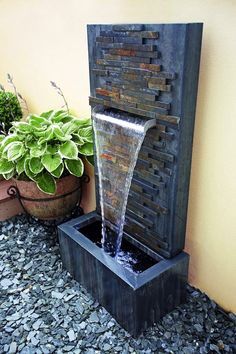 fuente de pared para decorar tu jardin 7