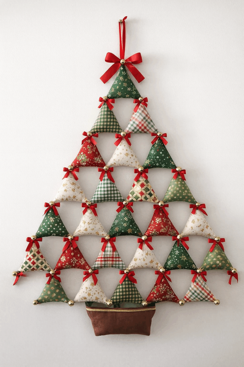 Cómo Hacer Adornos Navideños con Retazos de Tela hacer adornos navidenos con retazos de tela 7