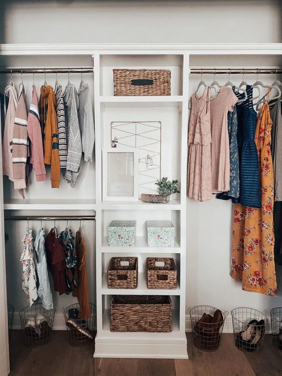 hacer un bonito closet sin gastar mucho dinero 4