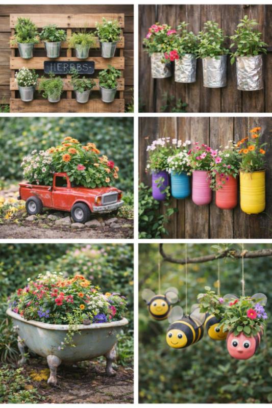 Macetas de jardín DIY: Haz las tuyas en casa haz tus propias macetas de jardin 1 scaled