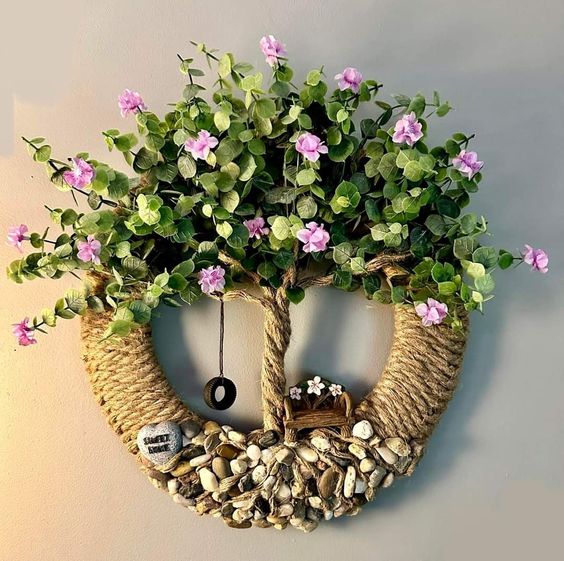 hermosas ideas arboles de la vida rusticos 9