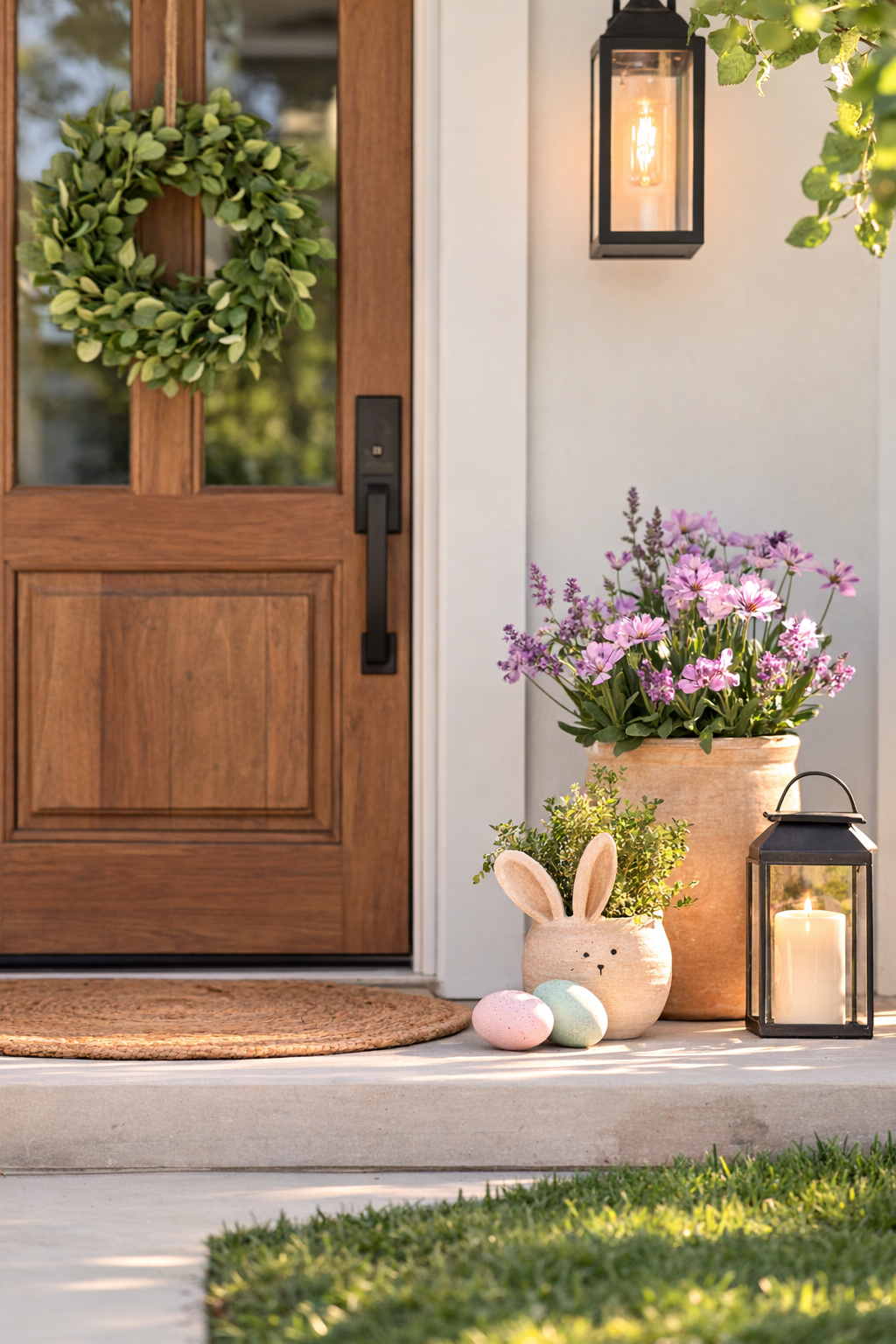 Ideas adorables para decorar el porche en primavera durante la Pascua Ideas adorables para decorar el porche en primavera durante la Pascua ideas adorables para decorar el porche en primavera durante la pascua 4