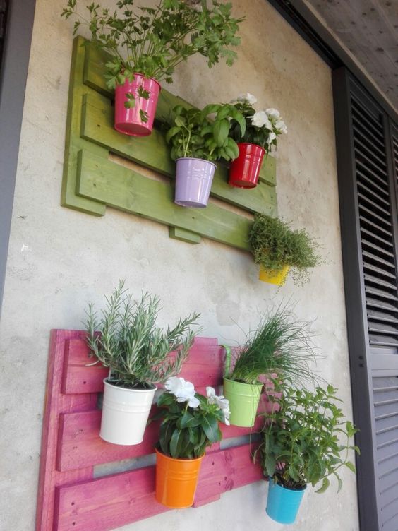 ideas adornos con plantas para la pared 2