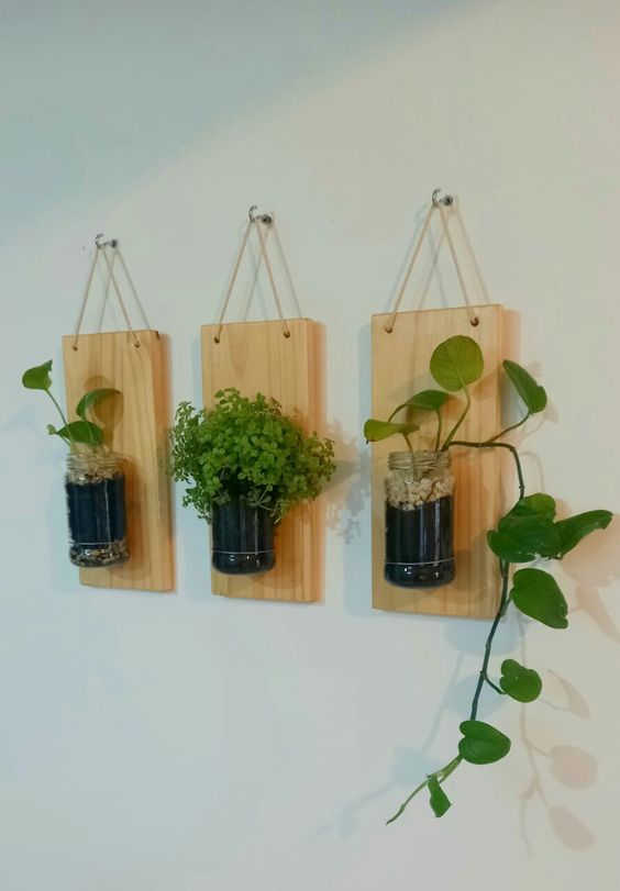 ideas adornos con plantas para la pared 5