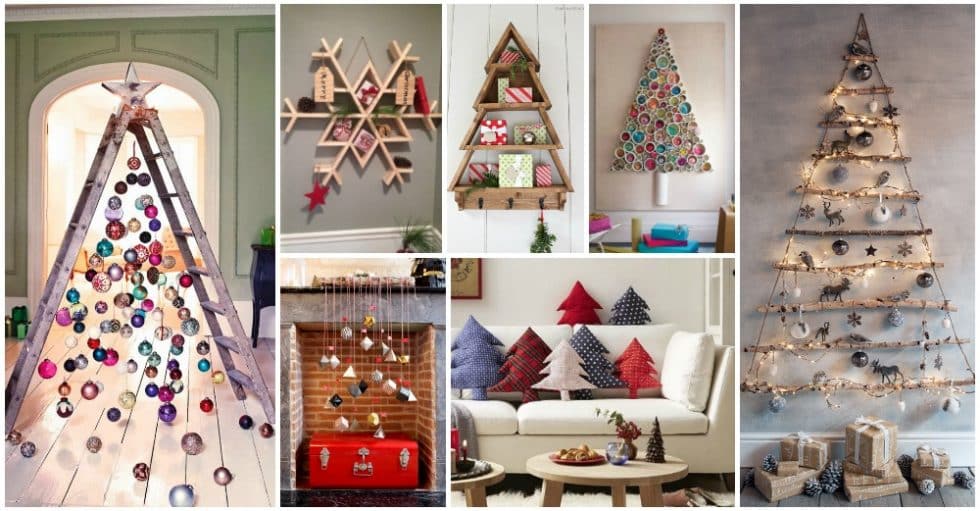 ideas arbol navidad estanteria