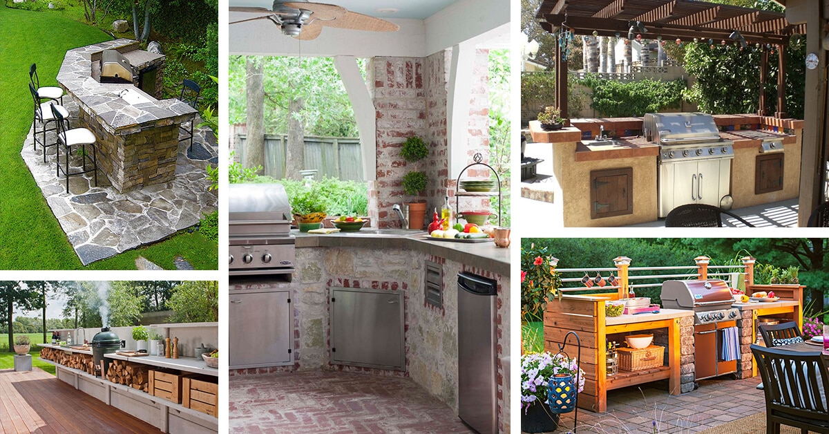 ideas cocinas al aire libre