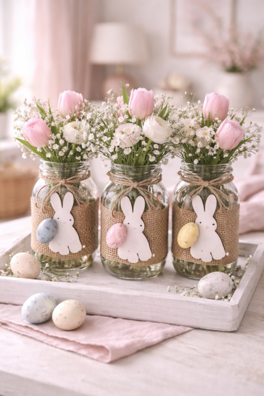 Ideas creativas para decorar bandejas de Pascua: composiciones elegantes y llenas de primavera ideas creativas para decorar bandejas de pascua 3 scaled