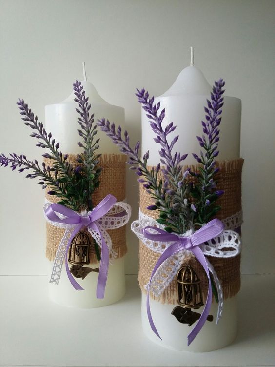 ideas creativas para decorar velas 9