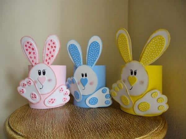 Ideas de Cesta de Conejito: inspiración creativa para una Pascua llena de encanto ideas de cesta de conejito 5