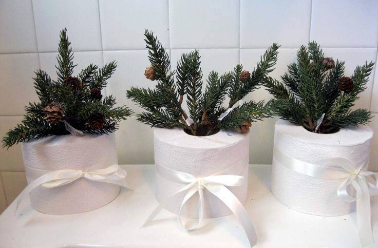 ideas de decoracion de bano para navidad 10