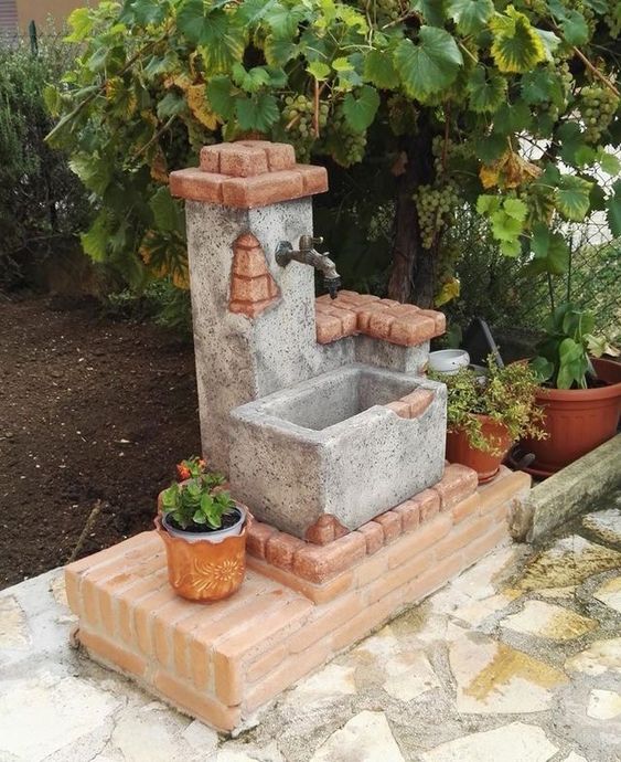 ideas de decoracion de jardines con ladrillos 3