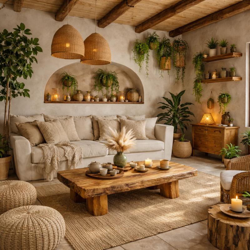 Ideas de decoración del hogar naturales y ecológicas: transforma tu casa con estilo sostenible ideas de decoracion del hogar naturales y ecologicas 4