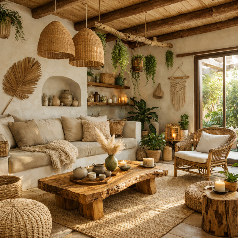 Ideas de decoración del hogar naturales y ecológicas: transforma tu casa con estilo sostenible ideas de decoracion del hogar naturales y ecologicas 8