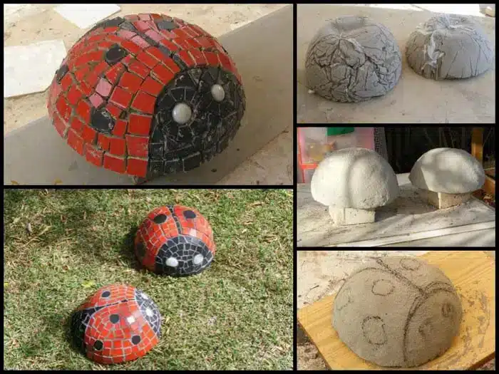 ideas de mosaicos para una hermosa decoracion de jardin 2