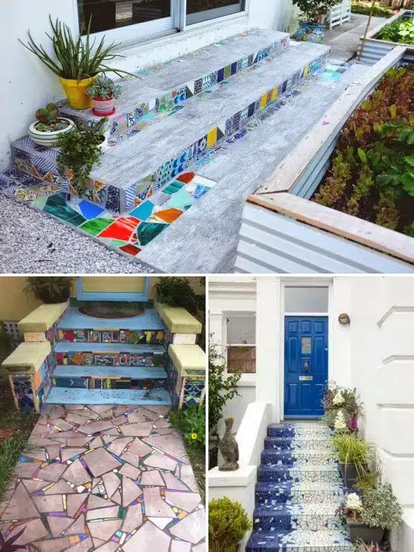 ideas de mosaicos para una hermosa decoracion de jardin 5