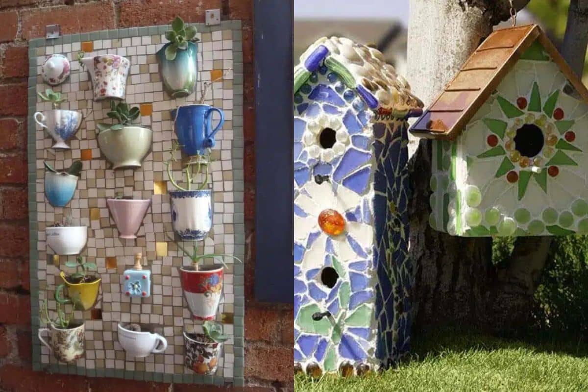ideas de mosaicos para una hermosa decoracion de jardin