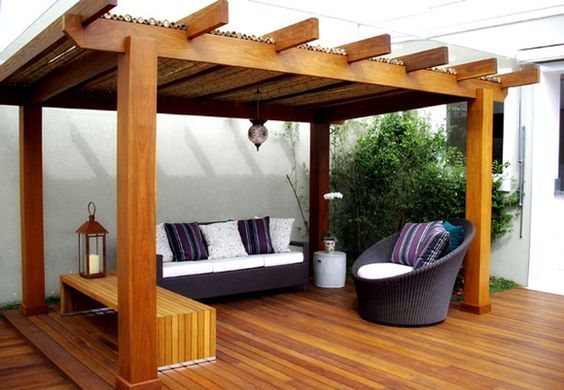 ideas de pergolas de madera 9