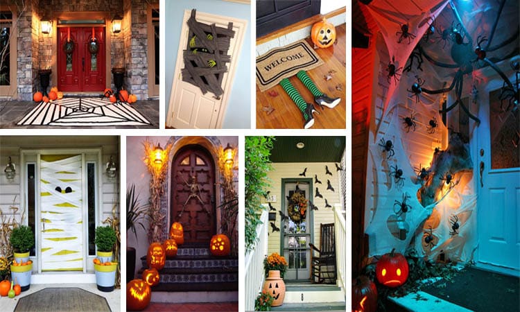 ideas decor Puertas Halloween