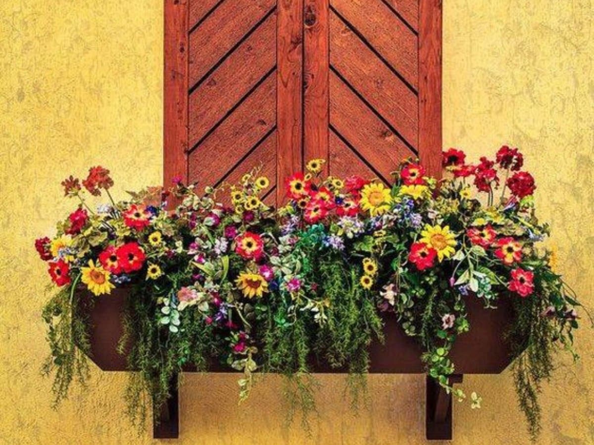 ideas decorar tus ventanas con flores 10