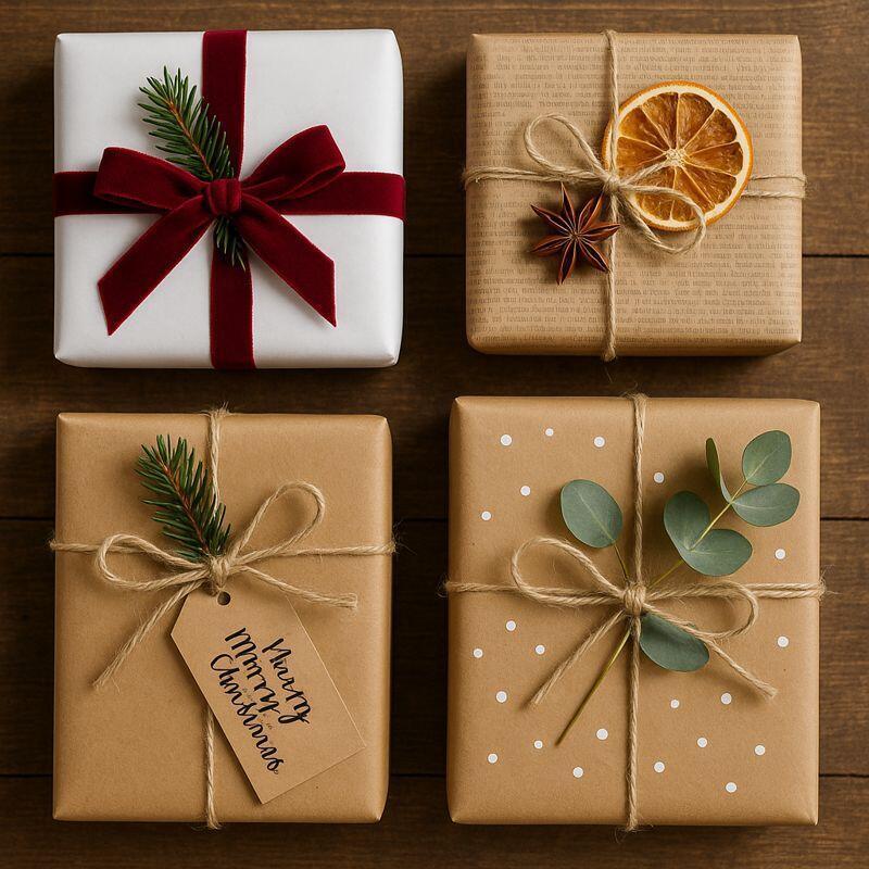 ideas diferentes y creativas para envolver tus regalos de navidad