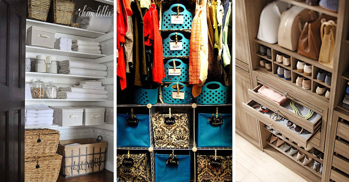 20+ Diseños de Closets Perfectos que te van a Encantar para tu Casa