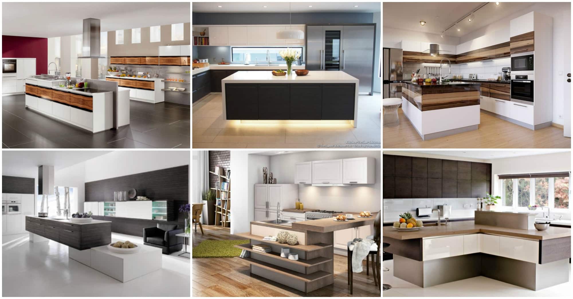 12+ Impressionantes Diseños de Modernas Islas de Cocina ideas disenos de modernas islas de cocina