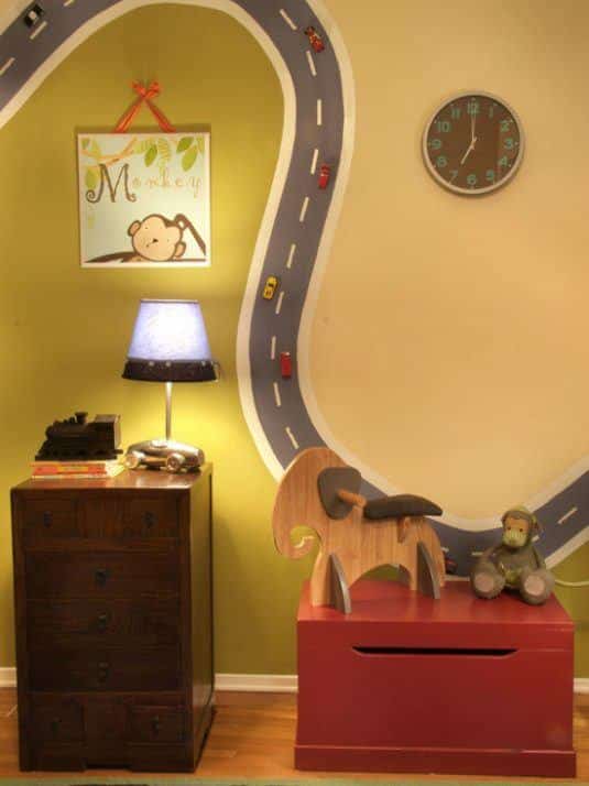 ideas divertidas para decorar la habitacion de un nino 11