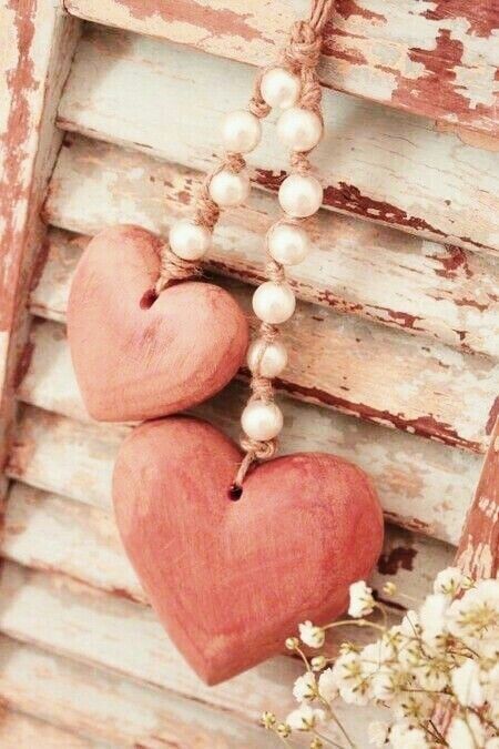 ideas diy de corazon de madera rustica 7