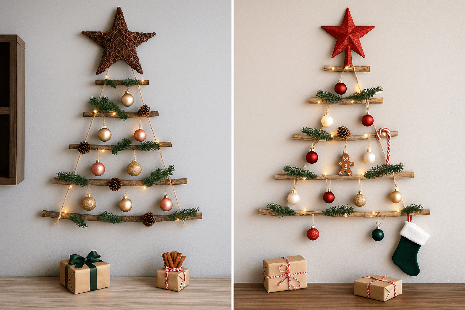 ideas economicas para arboles de navidad 1