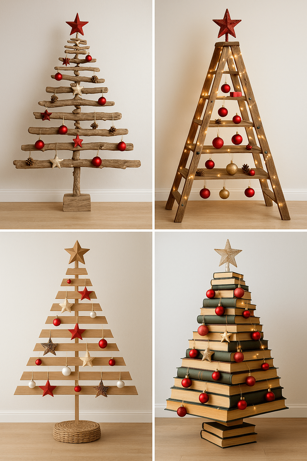 ideas economicas para arboles de navidad 2