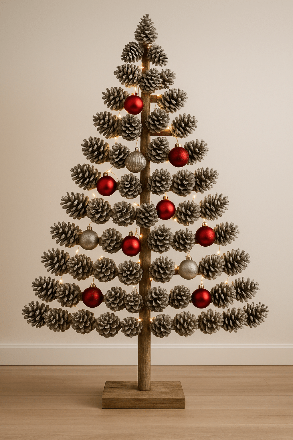 ideas economicas para arboles de navidad 4