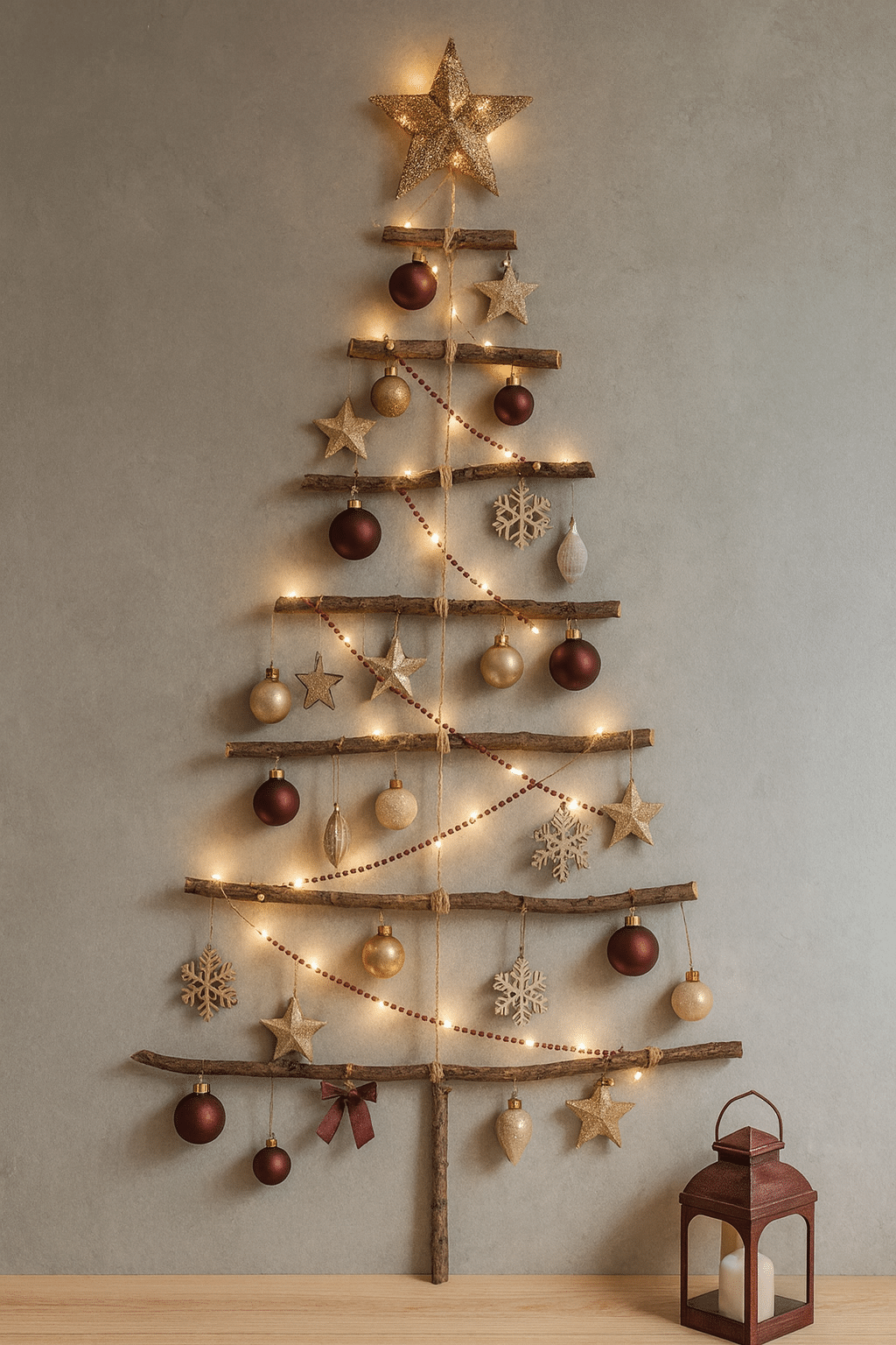 ideas economicas para arboles de navidad 7