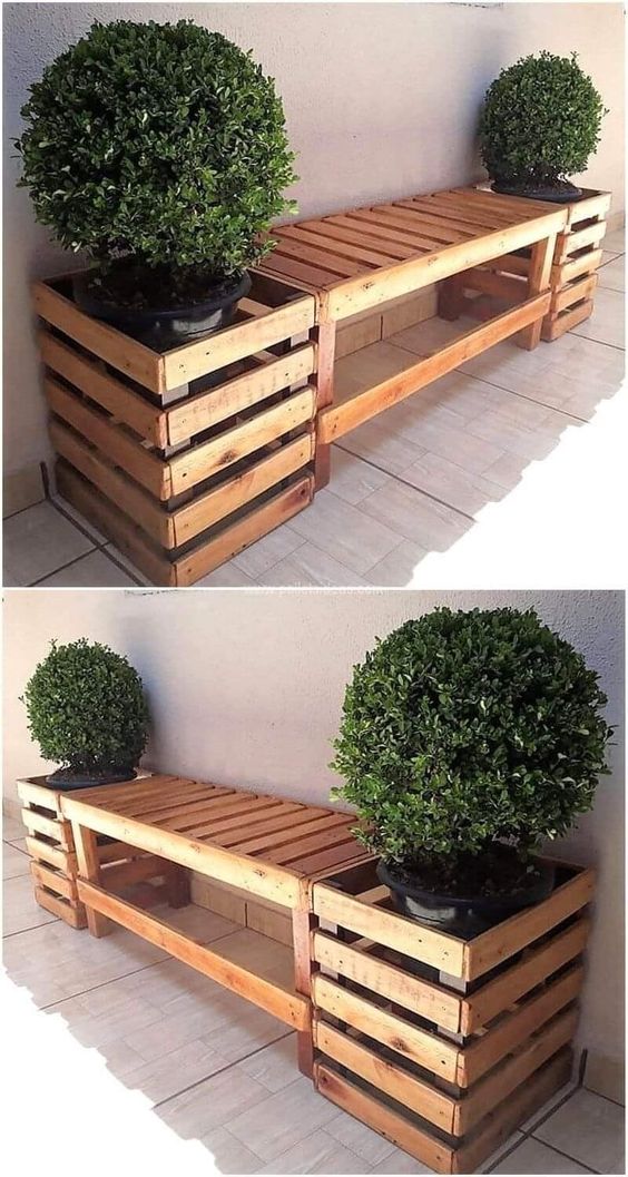 ideas jardineras de madera para tu jardin 4